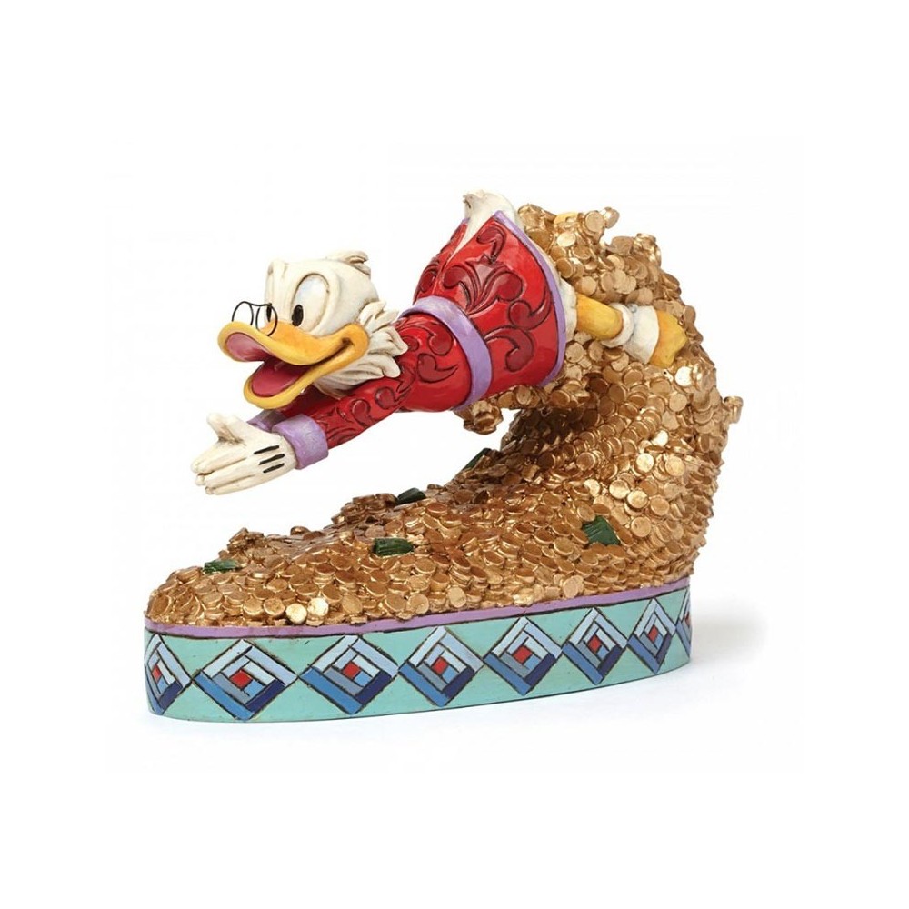 ENESCO SCROOGE MCDUCK DISNEY TRADITIONS STATUE FIGURE