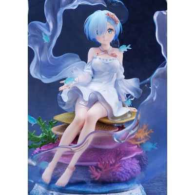 RE ZERO REM AQUA ORB 1/7 STATUA FIGURE FURYU
