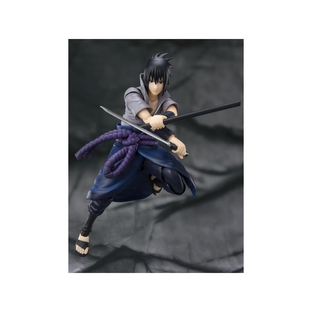 BANDAI NARUTO SHIPPUDEN SASUKE UCHIHA HATRED S.H. FIGUARTS ACTION FIGURE