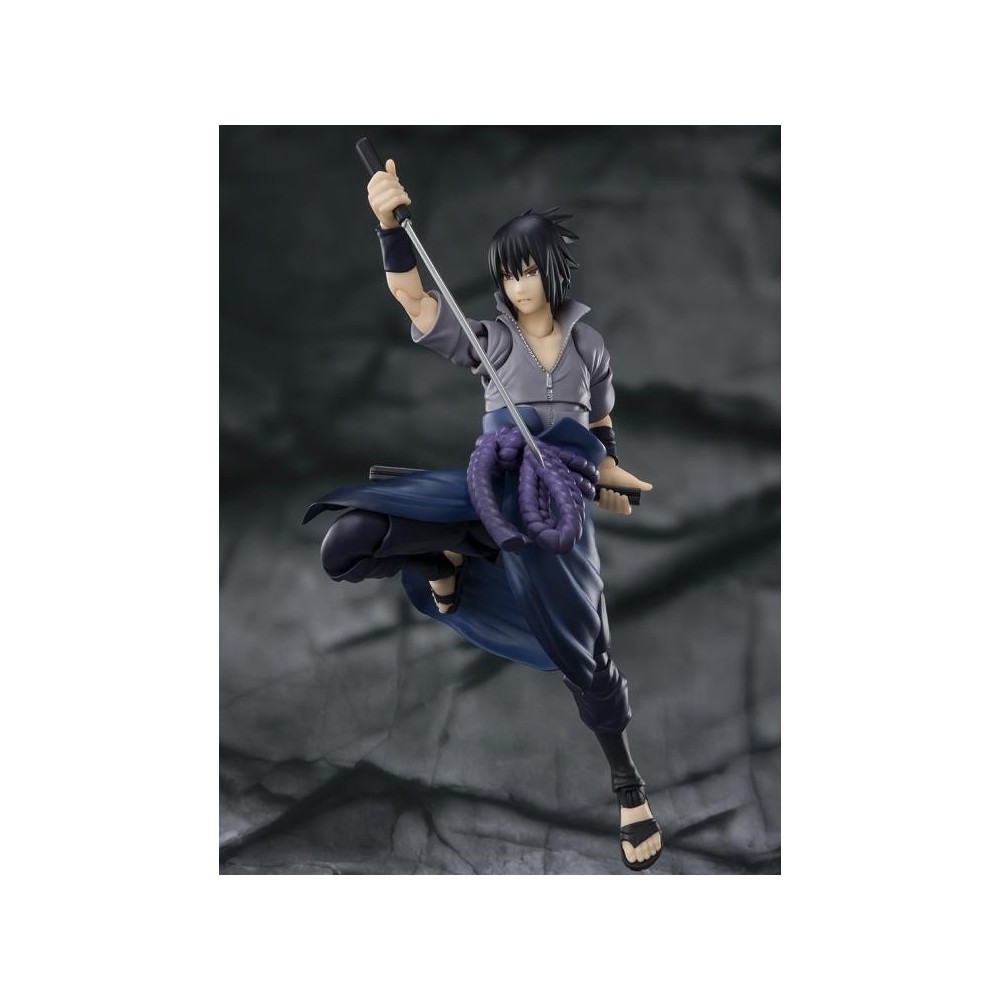 BANDAI NARUTO SHIPPUDEN SASUKE UCHIHA HATRED S.H. FIGUARTS ACTION FIGURE
