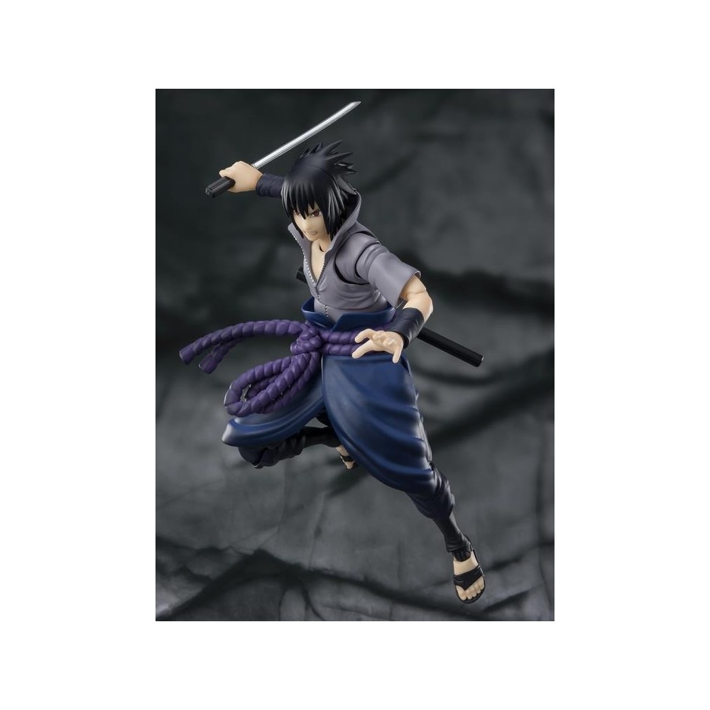 BANDAI NARUTO SHIPPUDEN SASUKE UCHIHA HATRED S.H. FIGUARTS ACTION FIGURE