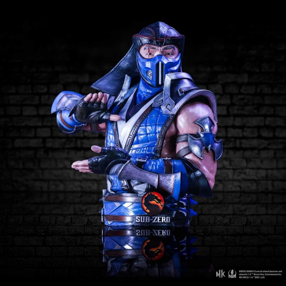 MORTAL KOMBAT SUB-ZERO FIGURE STATUA BUSTO NEMESIS NOW