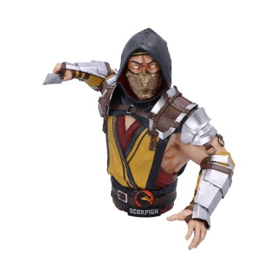 NEMESIS NOW MORTAL KOMBAT SCORPION FIGURE STATUE BUST