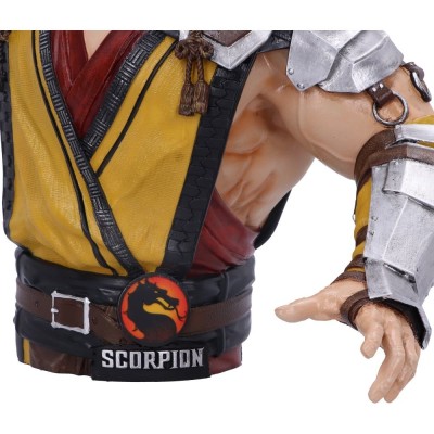 NEMESIS NOW MORTAL KOMBAT SCORPION FIGURE STATUE BUST
