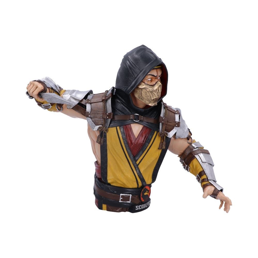 NEMESIS NOW MORTAL KOMBAT SCORPION FIGURE STATUE BUST