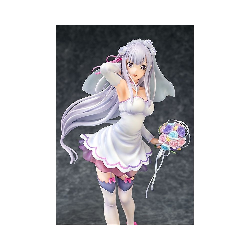 PHAT! RE:ZERO EMILIA WEDDING VERSION STATUE FIGURE