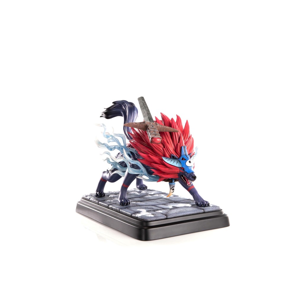 FIRST4FIGURES OKAMI OKI WOLF FORM STATUE FIGURE