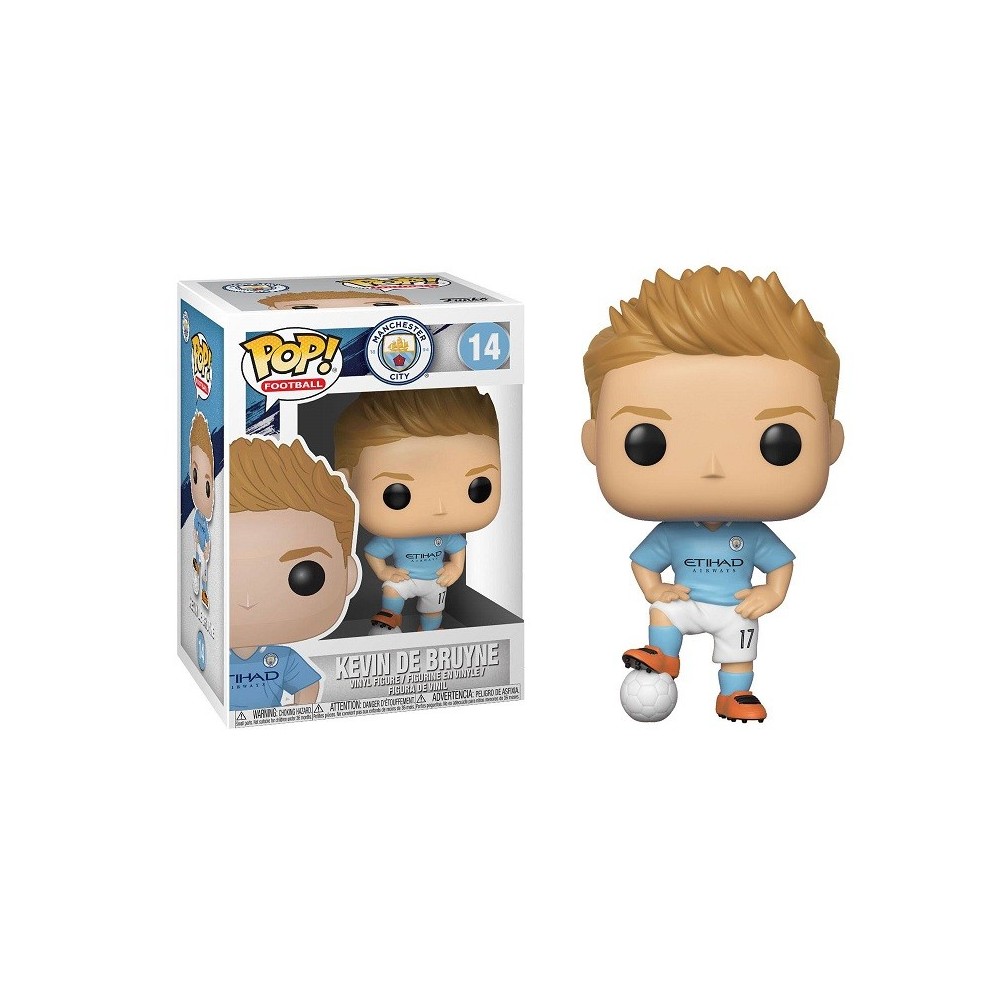 FUNKO FUNKO POP! MANCHESTER CITY F.C. KEVIN DE BRUYNE BOBBLE HEAD KNOCKER FIGURE
