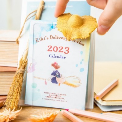 STUDIO GHIBLI KIKI'S DELIVERY SERVICE DIORAMA AND CALENDAR STATUE FIGURE
