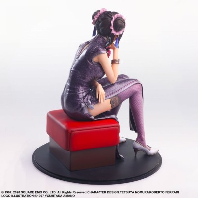 SQUARE ENIX FINAL FANTASY 7 REMAKE TIFA LOCKHART SPORTY DRESS STATICART STATUE FIGURE