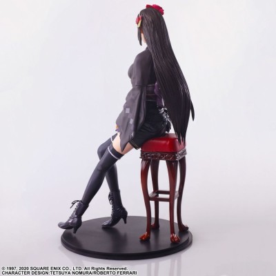 SQUARE ENIX FINAL FANTASY 7 REMAKE TIFA LOCKHART EXOTIC DRESS STATICART STATUE FIGURE