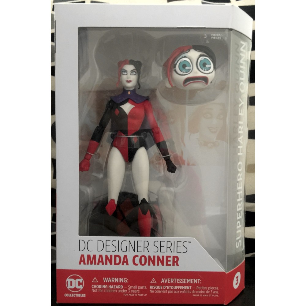 DC COLLECTIBLES DC DESIGNERS SERIES CONNER SUPERHERO HARLEY QUINN ACTION FIGURE