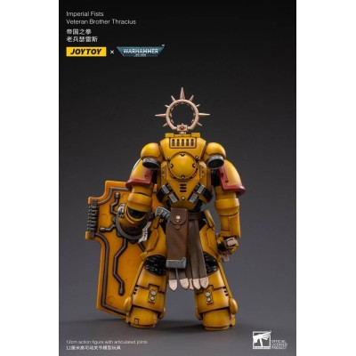 WARHAMMER 40000 IMPERIAL FISTS VETERAN BROTHER THRACIUS ACTION FIGURE JOY TOY (CN)