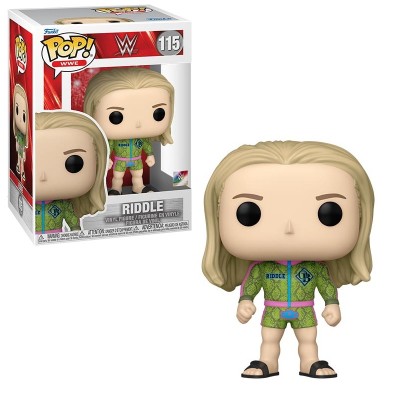 FUNKO POP! WWE RIDDLE BOBBLE HEAD FIGURE FUNKO