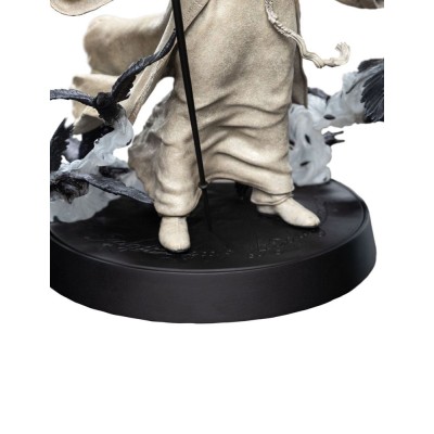 LORD OF THE RINGS SARUMAN THE WHITE 26CM STATUA FIGURES OF FANDOM WETA