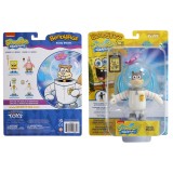 NOBLE COLLECTIONS SPONGEBOB SQUAREPANTS BENDYFIGS SANDY CHEEKS ACTION FIGURE