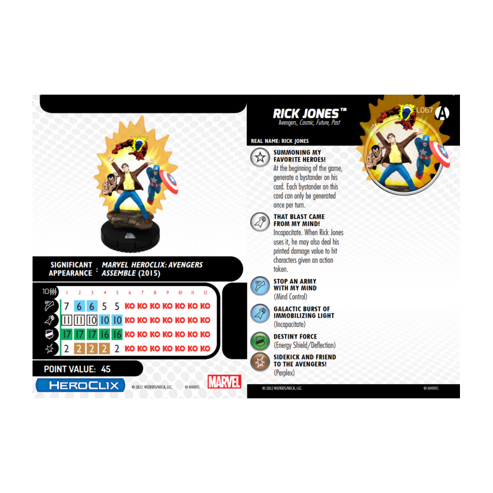 MARVEL HEROCLIX AVENGERS FOREVER PLAY AT HOME KIT WIZKIDS