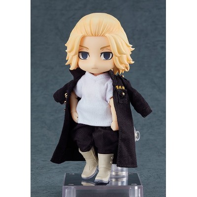 TOKYO REVENGERS MANJIRO MIKEY SANO NENDOROID DOLL ACTION FIGURE ORANGE ROUGE