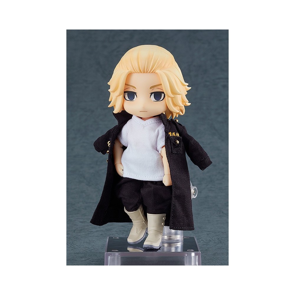 TOKYO REVENGERS MANJIRO MIKEY SANO NENDOROID DOLL ACTION FIGURE ORANGE ROUGE