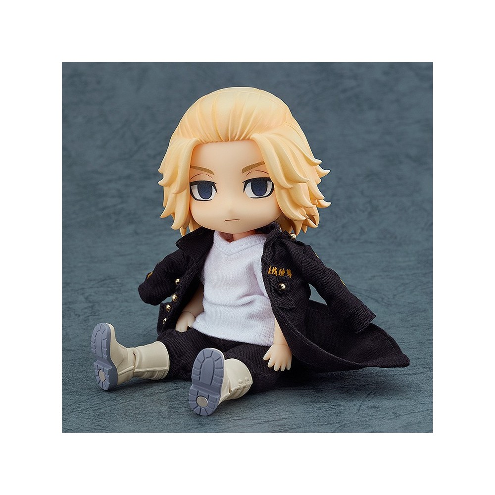 TOKYO REVENGERS MANJIRO MIKEY SANO NENDOROID DOLL ACTION FIGURE ORANGE ROUGE