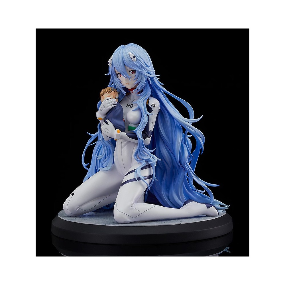 REBUILD OF EVANGELION REI AYANAMI LONG HAIR STATUA FIGURE GOOD SMILE COMPANY