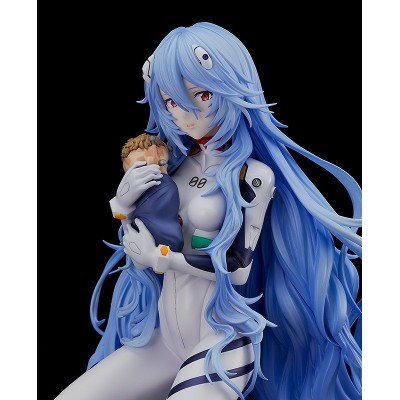 GOOD SMILE COMPANY REBUILD OF EVANGELION REI AYANAMI LONG HAIR STATUE FIGURE