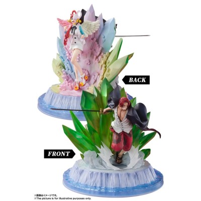 ONE PIECE SHANKS AND UTA EXTRA BATTLE FIGUARTS ZERO FIGURE STATUA BANDAI