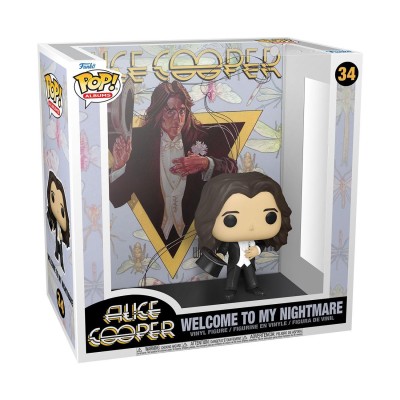 FUNKO POP! ALBUMS ALICE COOPER WELCOME TO MY NIGHTMARE BOBBLE HEAD FIGURE FUNKO
