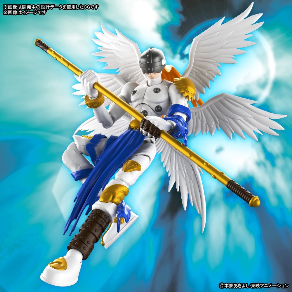 DIGIMON FIGURE RISE ANGEMON MODEL KIT ACTION FIGURE BANDAI