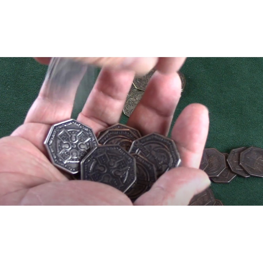 DRAWLAB ENTERTAINMENT VAMPIRE 24 METAL COINS SET