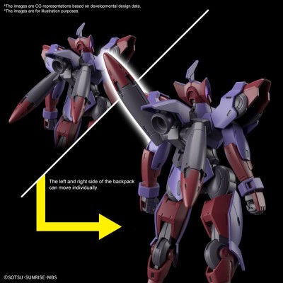 BANDAI HG BEGUIR-PENTE 1/144 MODEL KIT ACTION FIGURE