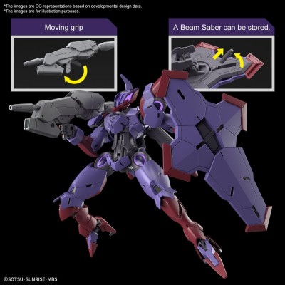 BANDAI HG BEGUIR-PENTE 1/144 MODEL KIT ACTION FIGURE
