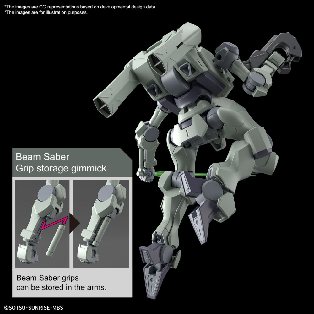 BANDAI HG ZOWORT 1/144 MODEL KIT ACTION FIGURE