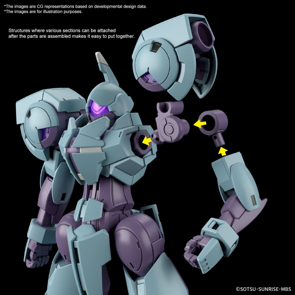 BANDAI HG HEINDREE 1/144 MODEL KIT ACTION FIGURE