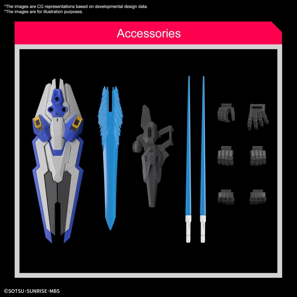 BANDAI FULL MECHANICS GUNDAM AERIAL THE WITCH FROM MERCURY 1/100 MODEL KIT ACTION FIGURE