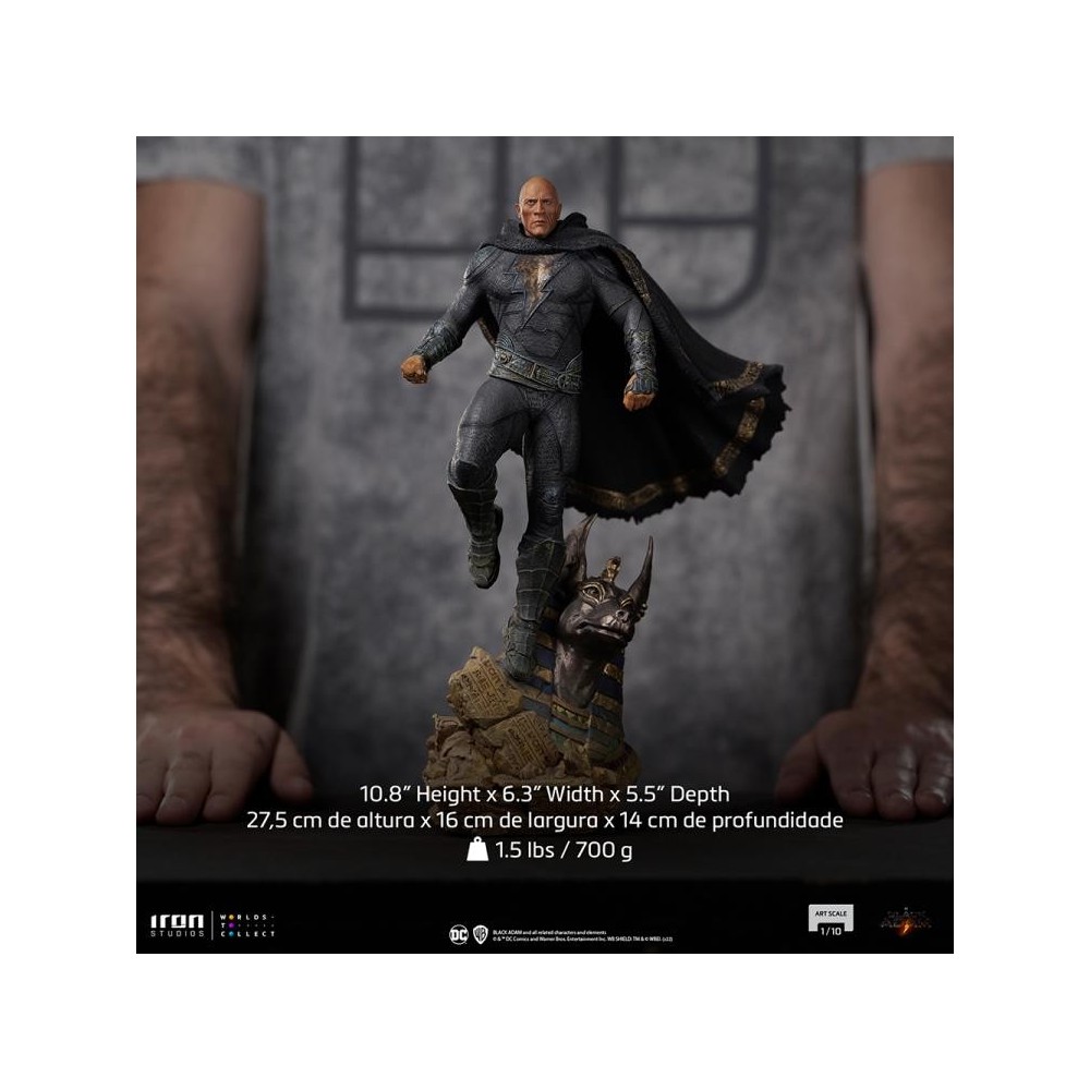 BLACK ADAM BDS ART SCALE 1/10 STATUA FIGURE IRON STUDIOS