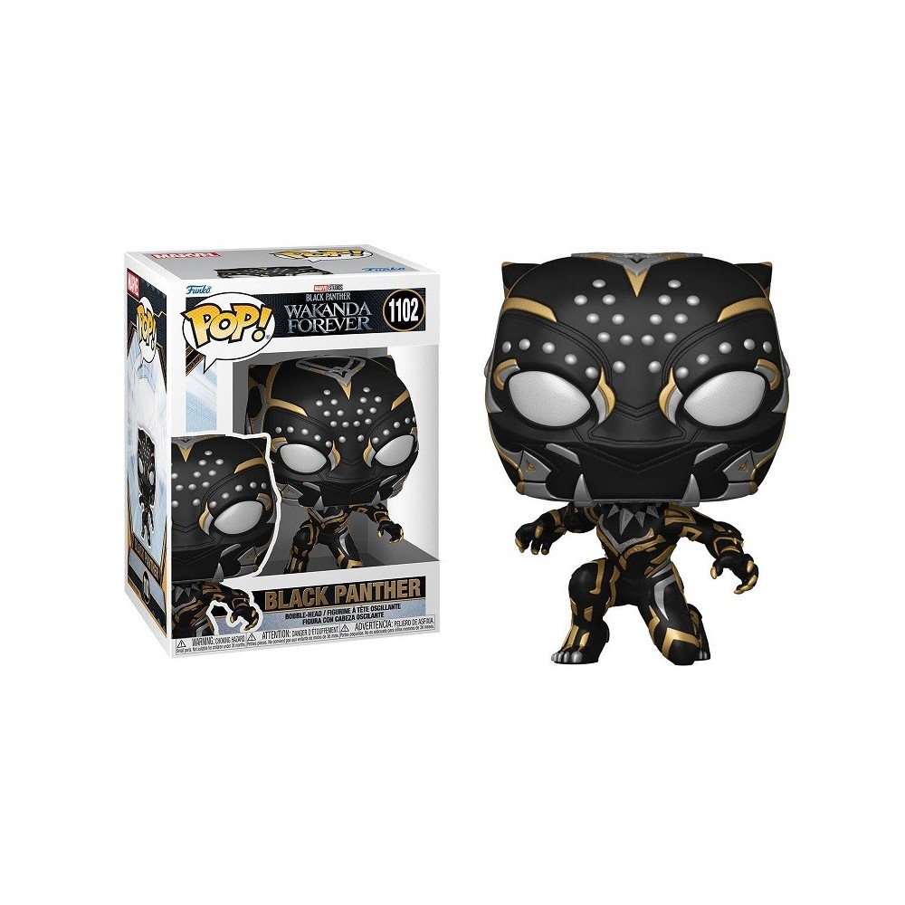 FUNKO POP! BLACK PANTHER WAKANDA FOREVER BOBBLE HEAD KNOCKER FIGURE FUNKO