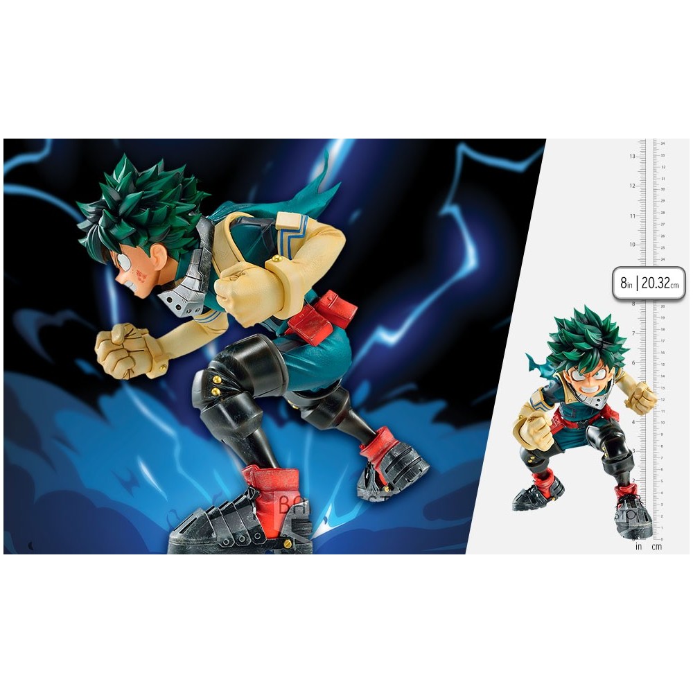 BANPRESTO MY HERO ACADEMIA IZUKU MIDORIYA SUPER MASTER STARS STATUE