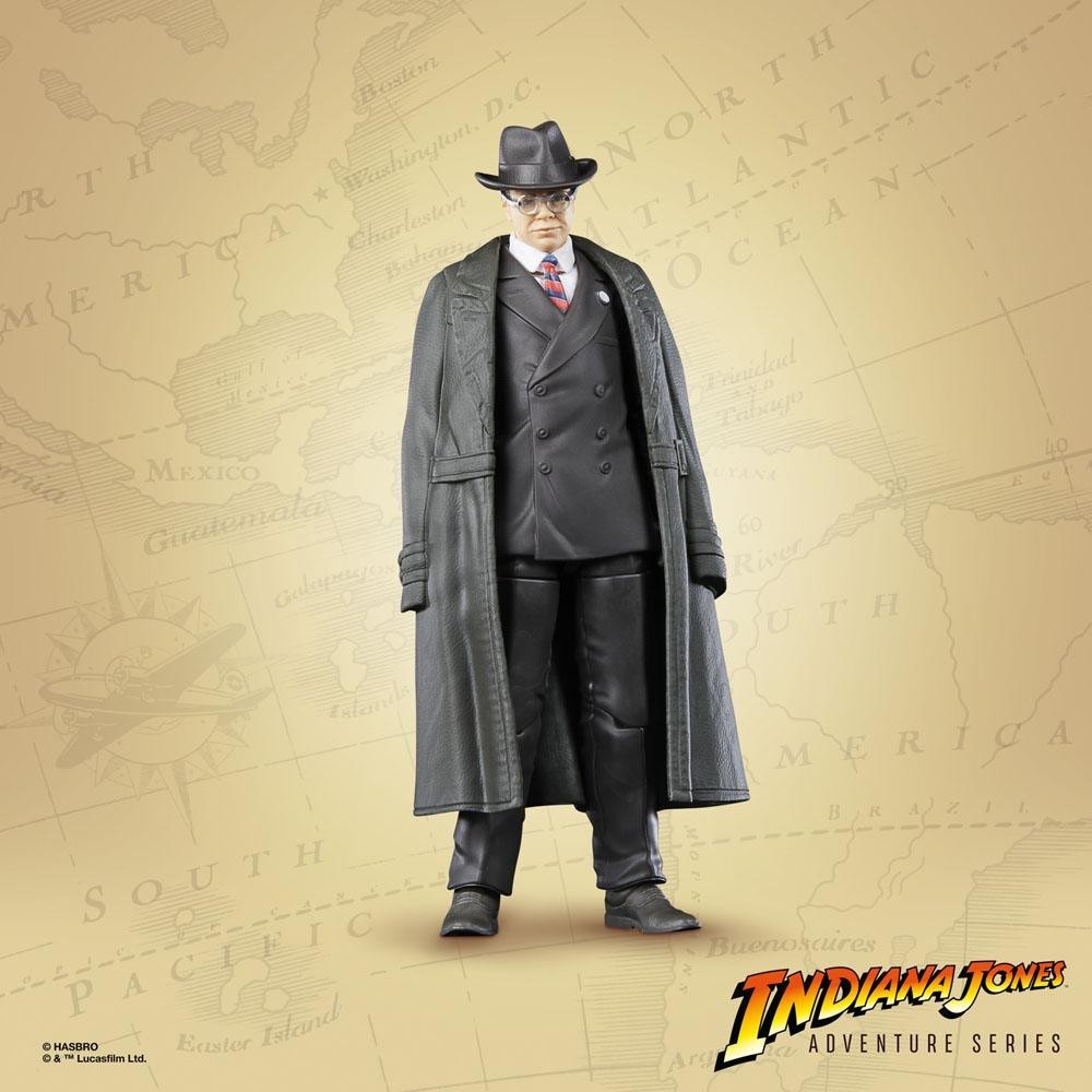 INDIANA JONES I PREDATORI DELL'ARCA PERDUTA MAJOR ARNOLD TOHT ACTION FIGURE HASBRO