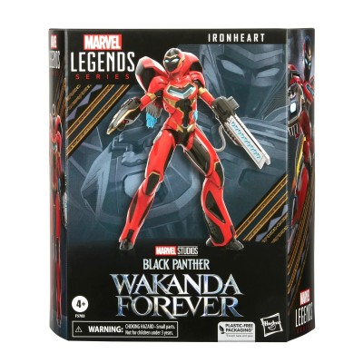 MARVEL LEGENDS BLACK PANTHER WAKANDA FOREVER IRONHEART ACTION FIGURE HASBRO