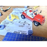 BUD SPENCER DUNE BUGGY MODEL KIT 1/24 FIGURE REPLICA INFINITE STATUE