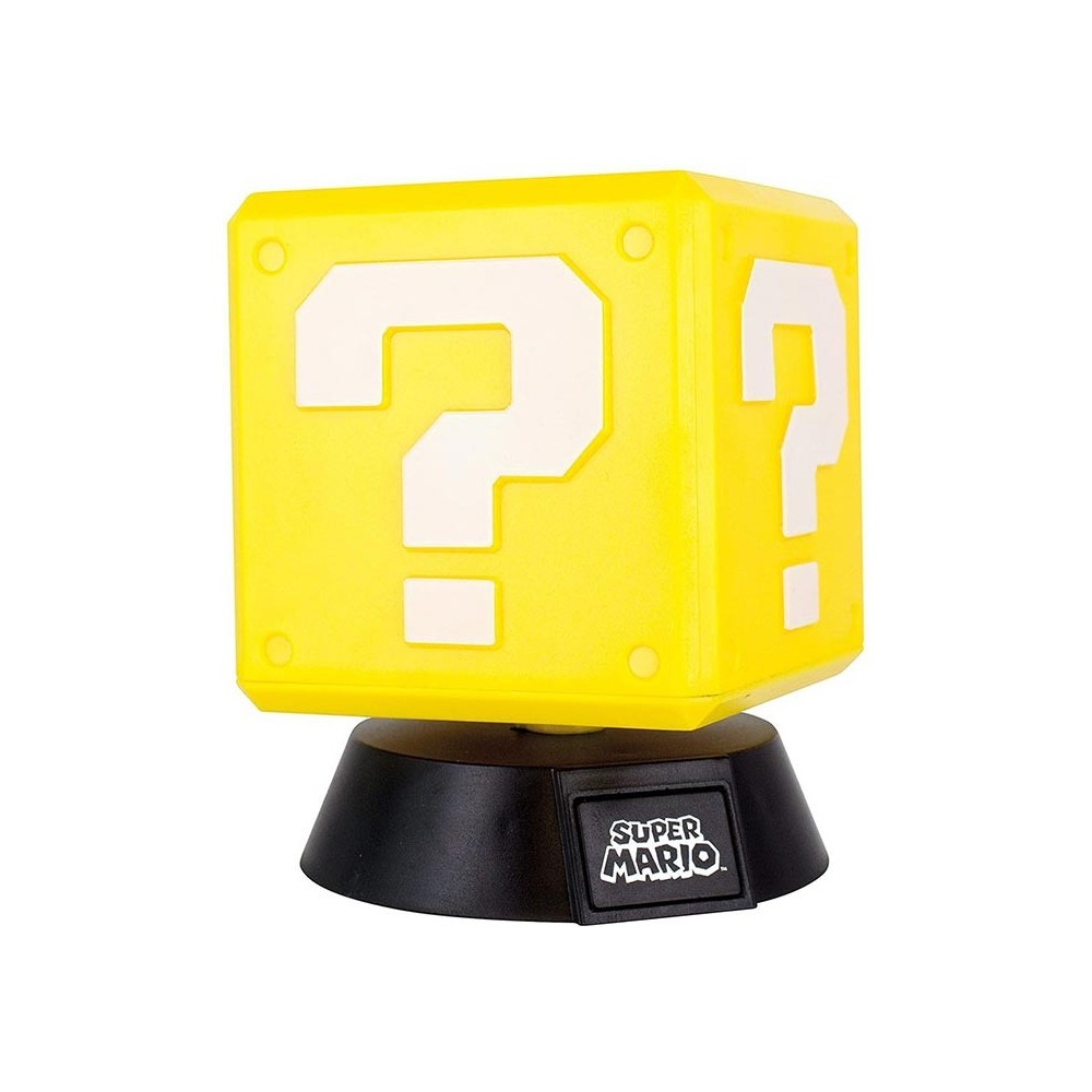 SUPER MARIO QUESTION BLOCK LIGHT LAMPADA PALADONE PRODUCTS