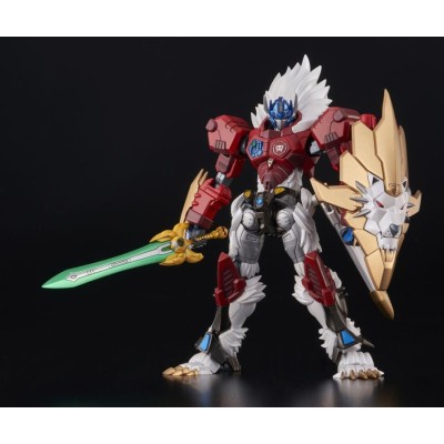 FLAME TOYS TRANSFORMERS FURAI LEO PRIME ACTION FIGURE