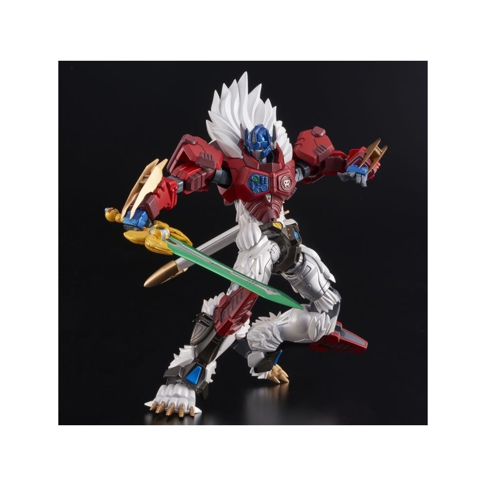 FLAME TOYS TRANSFORMERS FURAI LEO PRIME ACTION FIGURE