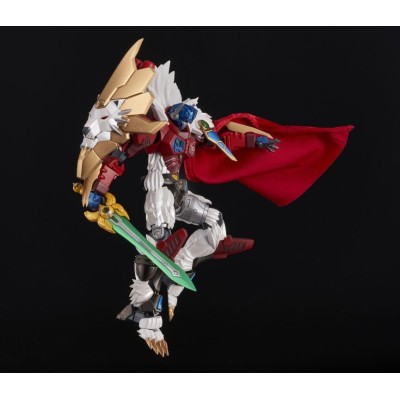 FLAME TOYS TRANSFORMERS FURAI LEO PRIME ACTION FIGURE