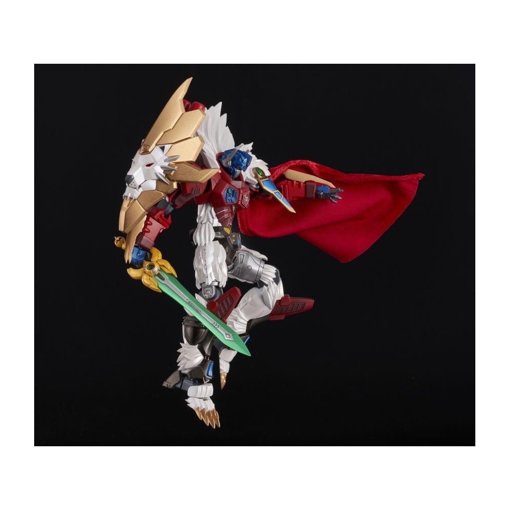 FLAME TOYS TRANSFORMERS FURAI LEO PRIME ACTION FIGURE