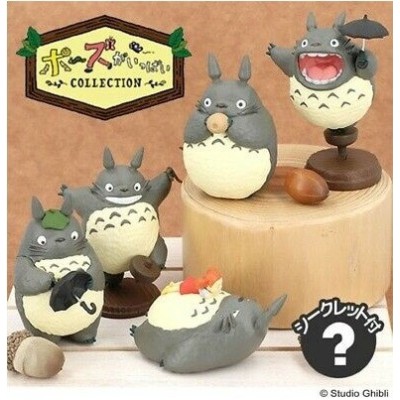 IL MIO VICINO TOTORO COLLECTION 02 DISPLAY SET 6 MINI FIGURES STUDIO GHIBLI