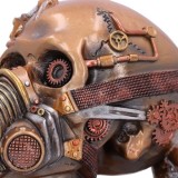 OCTO RESPIRAT BRONZE STEAMPUNK SKULL STATUA NEMESIS NOW