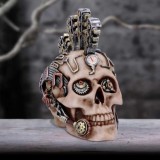 NEMESIS NOW STRIKE A CHORD STEAMPUNK SKULL STATUE