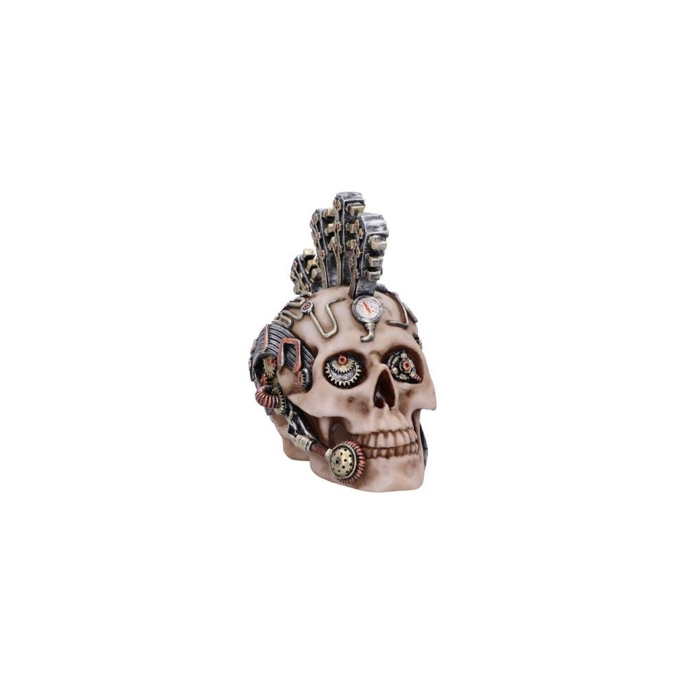 NEMESIS NOW STRIKE A CHORD STEAMPUNK SKULL STATUE